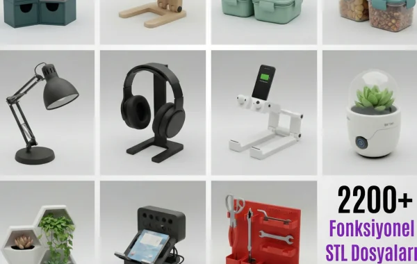 2200'den Fazla İşlevsel STL Dosyası, Aletler, Standlar, Telefon Standları New