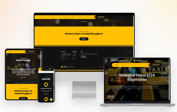 Taksi Durağı Hazır Website Yazılımı v1