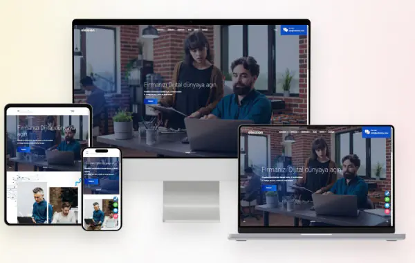 Kurumsal Firma Tanıtım Scripti Blue Edition