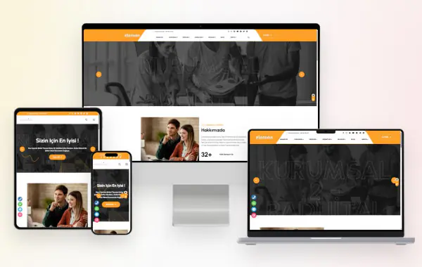 Kurumsal Firma & Kobi Website Scripti