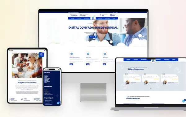 Kurumsal Firma Website Yazılımı v8