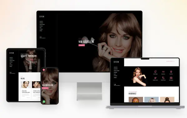 Güzellik Merkezi Yazılımı v2 Black