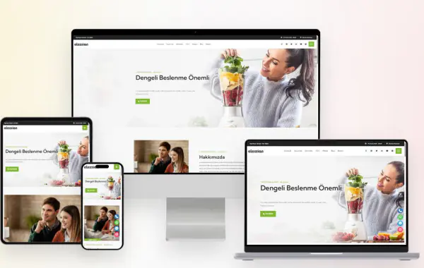 Diyetisyen & Sağlıklı Yaşam Merkezi Website Scripti