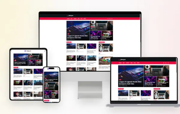 Wordpress Oyun Tanıtım Teması Jetoyun