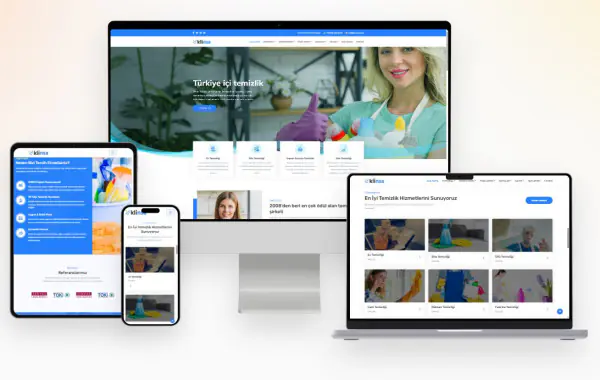 Temizlik Firması Website Yazılımı v1