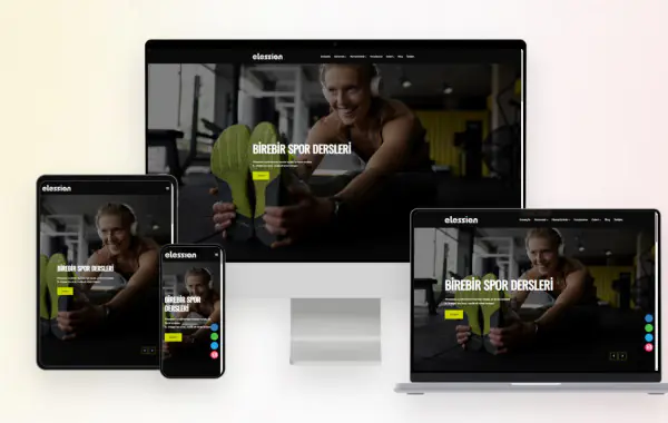 Spor Salonu Website Scripti: Fitness Salonları İçin SEO Uyumlu Profesyonel Web Yazılımı