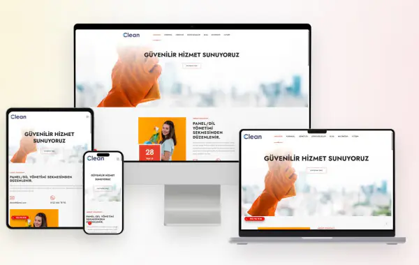 Temizlik Firması Website Yazılımı v3