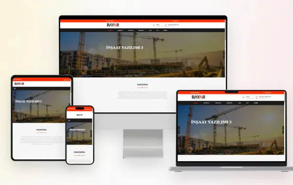 İnşaat Firması Website Scripti