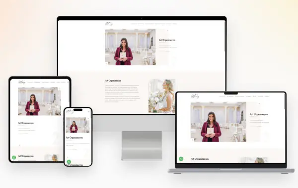 Organizasyon Hizmeti Website Yazılımı