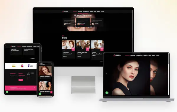 Güzellik Merkezi Yazılımı v1 Black Edition