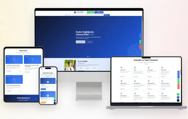 Doktor Kişisel Website Yazılımı