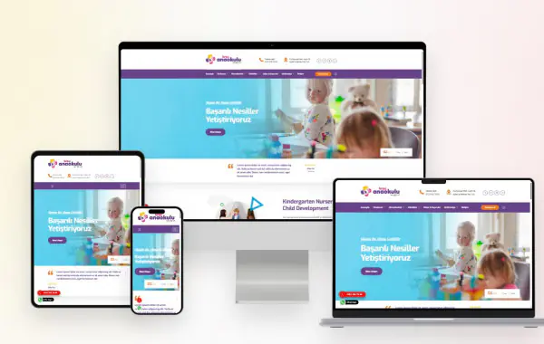 Kreş Anaokulu Website Yazılımı v2