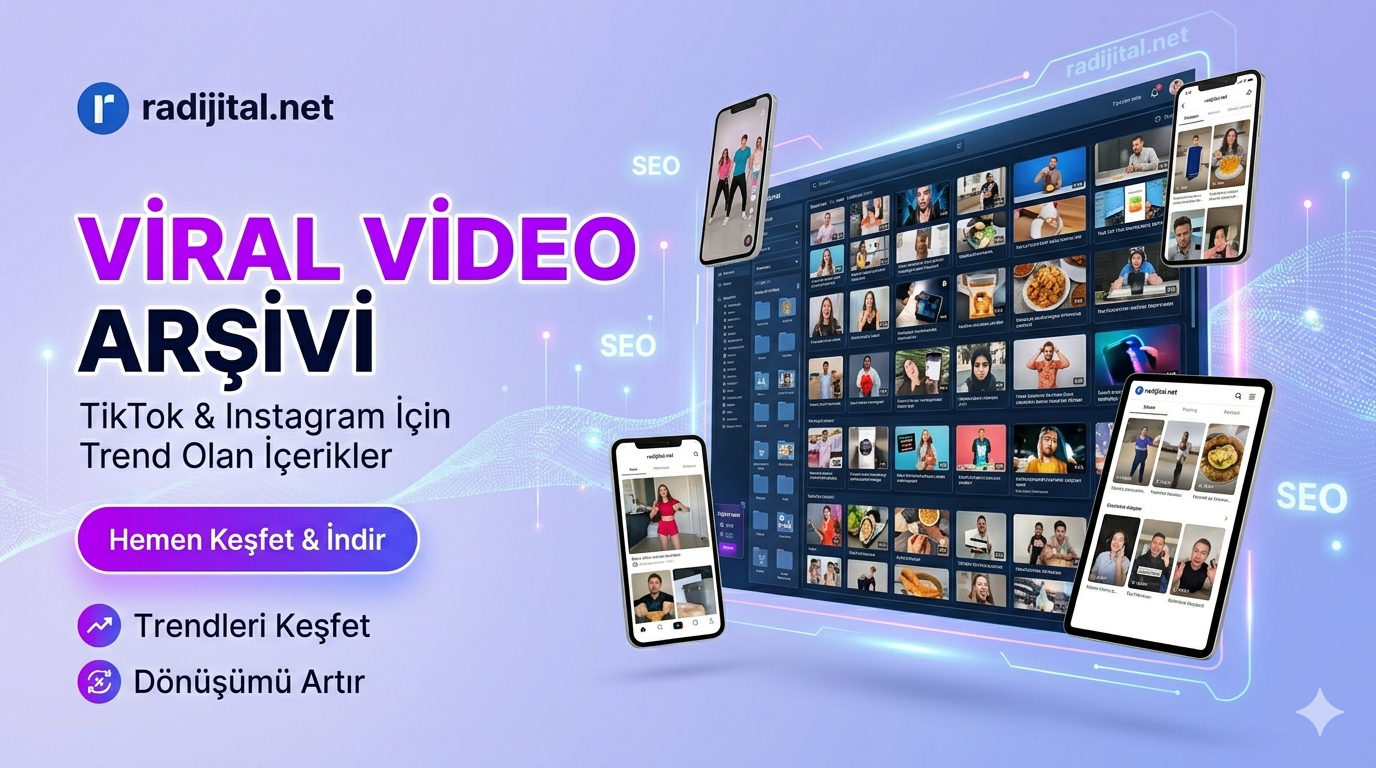 Tiktok ve İnstagram İçin Viral Video Arşivi İndir !